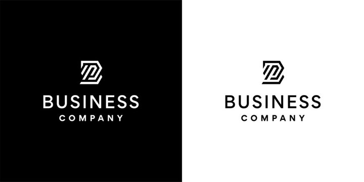 Monogram Initial B business company logo design inspiration