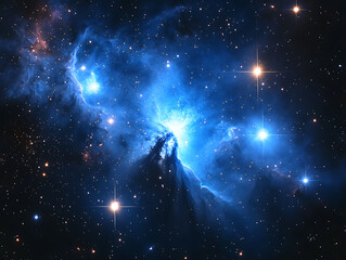 Wall Mural - horsehead nebula in orion a stunning view of the cosmos and star formation