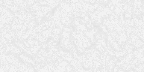 Aufkleber - Abstract topographic map Intricate Line Patterns in light gray with thin contour lines and subtle shading effects.