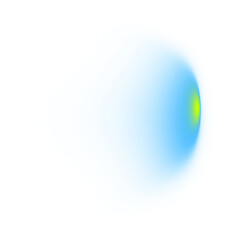 Poster - Ethereal Light Orb: Soft Glowing Sphere on Transparent Backdrop, Dreamy Design Element for Digital Art and Creative Projects, Isolated Luminescent Aura