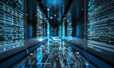 Poster - Digital server room