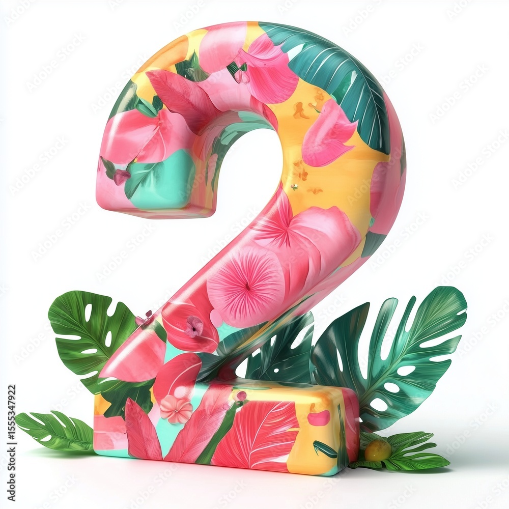 Text number 2 shaped alphabet icon letter for learning or game icon ...