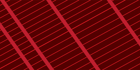 Aufkleber - Abstract techno background of red gradient lines on dark space with diagonal effect decoration.vector