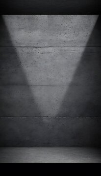 Concrete wall with two light shafts