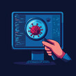 © Nattapat - Computer virus concept