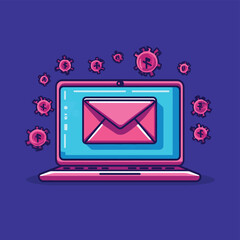 Poster - Email virus detection icon