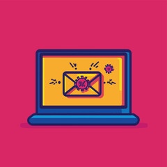 Poster - Email virus detection icon