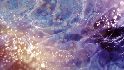Poster - Colorful Abstract Design With Flowing Patterns and Luminous Details Generative AI