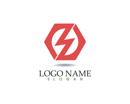 Business abstract logo design template and icons