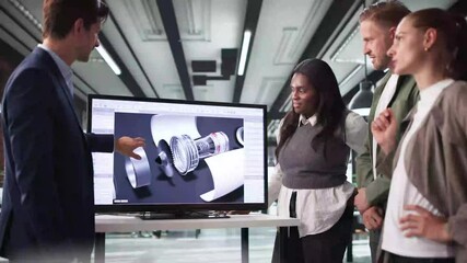 Poster - Presentation On Creating Innovative Designs In The Aerospace Industry