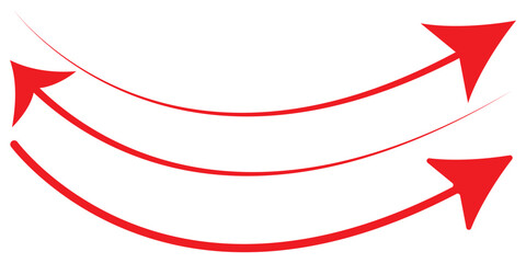 Leinwandbilder - style, art, icons, curvy, round, arrow button, background, black arrow, black curve arrow, hand-draw