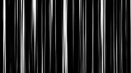 Poster - Abstract Black and White Vertical Line Pattern with Varying Widths and Intensities for Modern Design This
