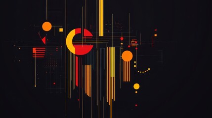 Poster - Abstract geometric design