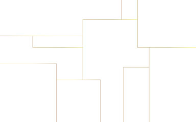 Poster - Abstract minimalist, background with a subtle geometric pattern of overlapping thin golden line. Modern, and elegant, appearance, ideal for tech, design, or corporate themes.