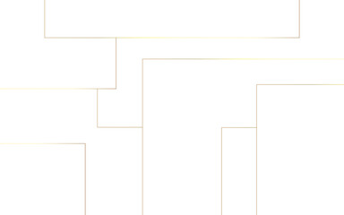 Poster - Abstract minimalist, background with a subtle geometric pattern of overlapping thin golden line. Modern, and elegant, appearance, ideal for tech, design, or corporate themes.