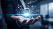 © Shagor - Artificial intelligence chip with digital network technology