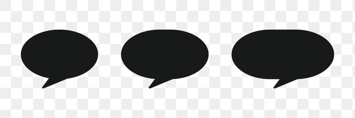 Poster - Speech bubble icon for comic book. Call cloud cartoon vector illustration. Cartoon word bubble for comic book.