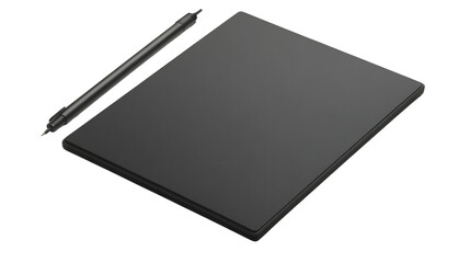 Poster - Smart writing pad for note digitization, Transparent background, PNG file