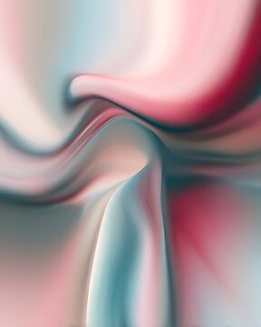 Swirling pastel hues modern soft abstract