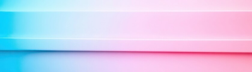 Leinwandbilder - Vibrant blue and pink gradient background, a modern abstract design for digital print media