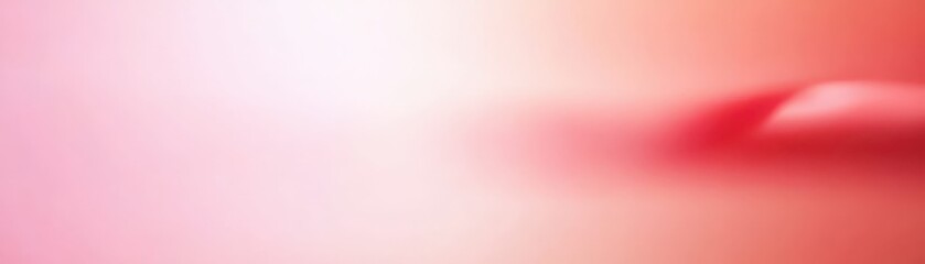 Leinwandbilder - Blurry red abstract background, a smooth and vibrant design for modern visual projects