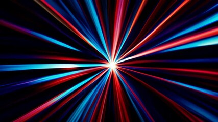 Wall Mural - A bright, colorful, and dynamic image of a light beam