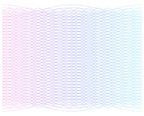 Poster - Abstract vector background design with maze mosaic texture. Soft rainbow color. Linear background. Design elements. Polygonal lines. Guilloche. Protective layer jpg banknotes, diplomas and certificate