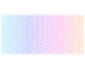 Poster - Abstract vector background design with maze mosaic texture. Soft rainbow color. Linear background. Design elements. Polygonal lines. Guilloche. Protective layer banknotes, diplomas and certificate jpg