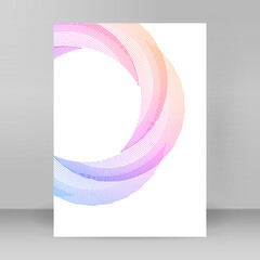 Poster - design brochure A4 format advertising, for new product newsletters, technology graphics, report firm, event party Business templates for multipurpose presentation. Easy editable jpg layout