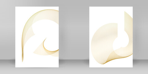 Poster - Easy editable jpg spiral, circle, lines. brochure A4 format advertising, for new product newsletters, technology graphics, report firm, event party Business templates for multipurpose presentation