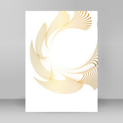 Poster - Easy editable jpg layout. design brochure A4 format advertising, for new product newsletters, technology graphics, report firm, event party Business templates for multipurpose presentation