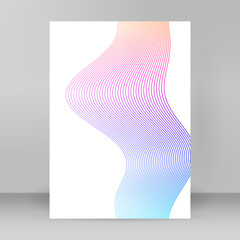 Poster - Design brochure A4 format advertising, for new product newsletters, technology graphics, report firm, event party Business templates for multipurpose presentation. Easy editable jpg layout
