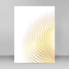 Poster - Easy editable jpg layout. design brochure A4 format advertising, for new product newsletters, technology graphics, report firm, event party Business templates for multipurpose presentation