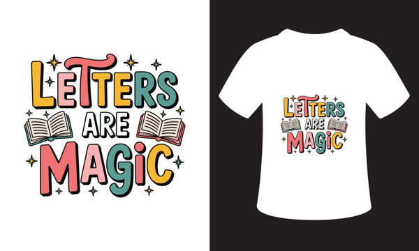Writing Quote Typhography T-Shirt Design