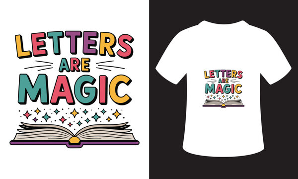 Writing Quote Typhography T-Shirt Design