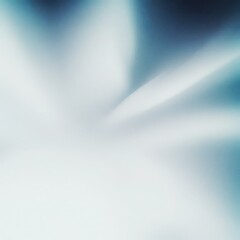 Poster - Light blue abstract background. White waves motion blur on blue gradient. Modern backdrop design element for presentation or website.
