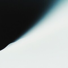 Poster - Abstract black and white background with a diagonal light gradient and soft textured surface, for modern design.