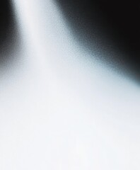 Aufkleber - Blurred gradient texture abstract background in gray and white. Light beam and dark shadow effect. Studio photography for art backdrop.