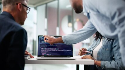 Poster - Diverse Group Of Programmers Coding