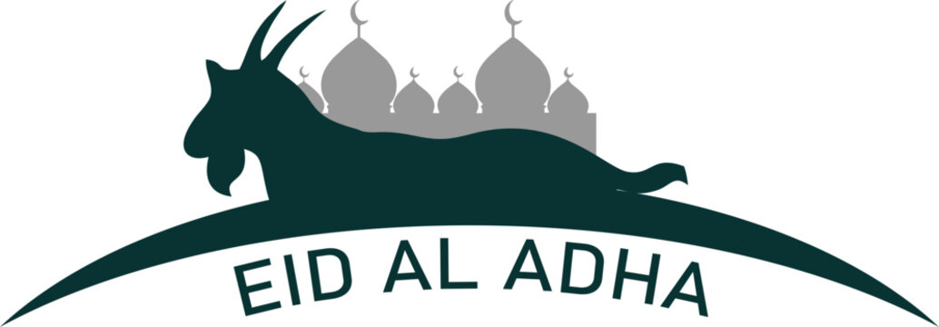 Illustration of Eid al-Fitr and Eid al-Adha icons, with transparent background suitable for design needs