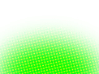 Poster - Abstract vibrant green halftone background with black curved top and graphic design style