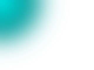 Poster - Abstract teal circular design with layers and a gradient effect against a black background
