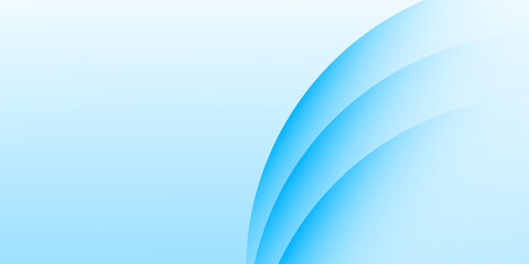 Poster - Abstract white wavy glowing lines on a blue background. Futuristic digital high-technology pattern. Health Care concept.