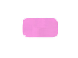 Poster - Abstract pink square shape graphic element with a textured and artistic design.