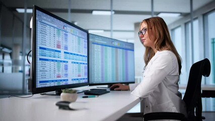 Poster - Female Healthcare Data Technology Analyst Specializing In Medical Coding