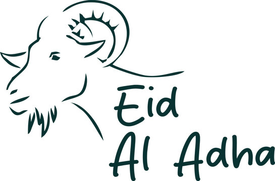 Illustration of Eid al-Fitr and Eid al-Adha icons, various sacrificial animals with transparent backgrounds as per design needs