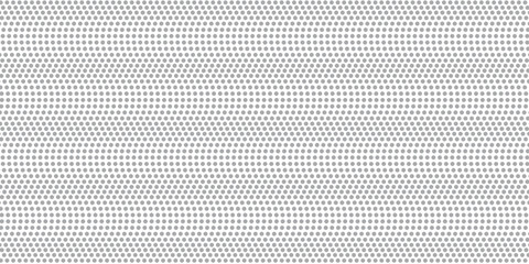 Poster - Abstract geometric gray dots background with wave texture, shades of gray. Vector design.