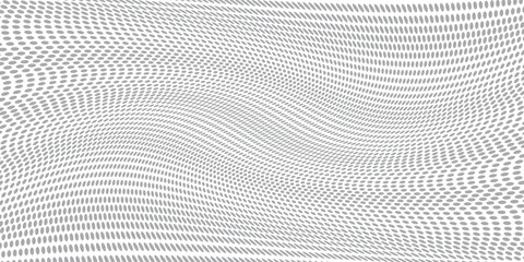 Poster - modern geometric gray dots background with wave texture, shades of gray. Vector design. eps 10