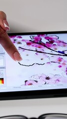 Poster - Graphic Designer Creates Stunning Web Designs