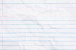 © Karen Roach - Wrinkled ruled loose leaf paper background